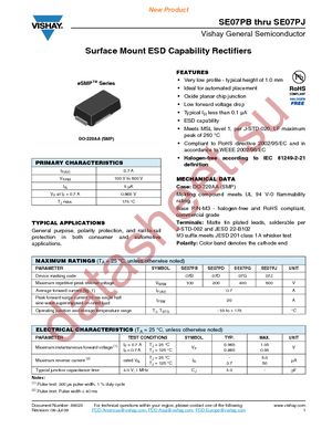 SE07PD-E3/84A datasheet  